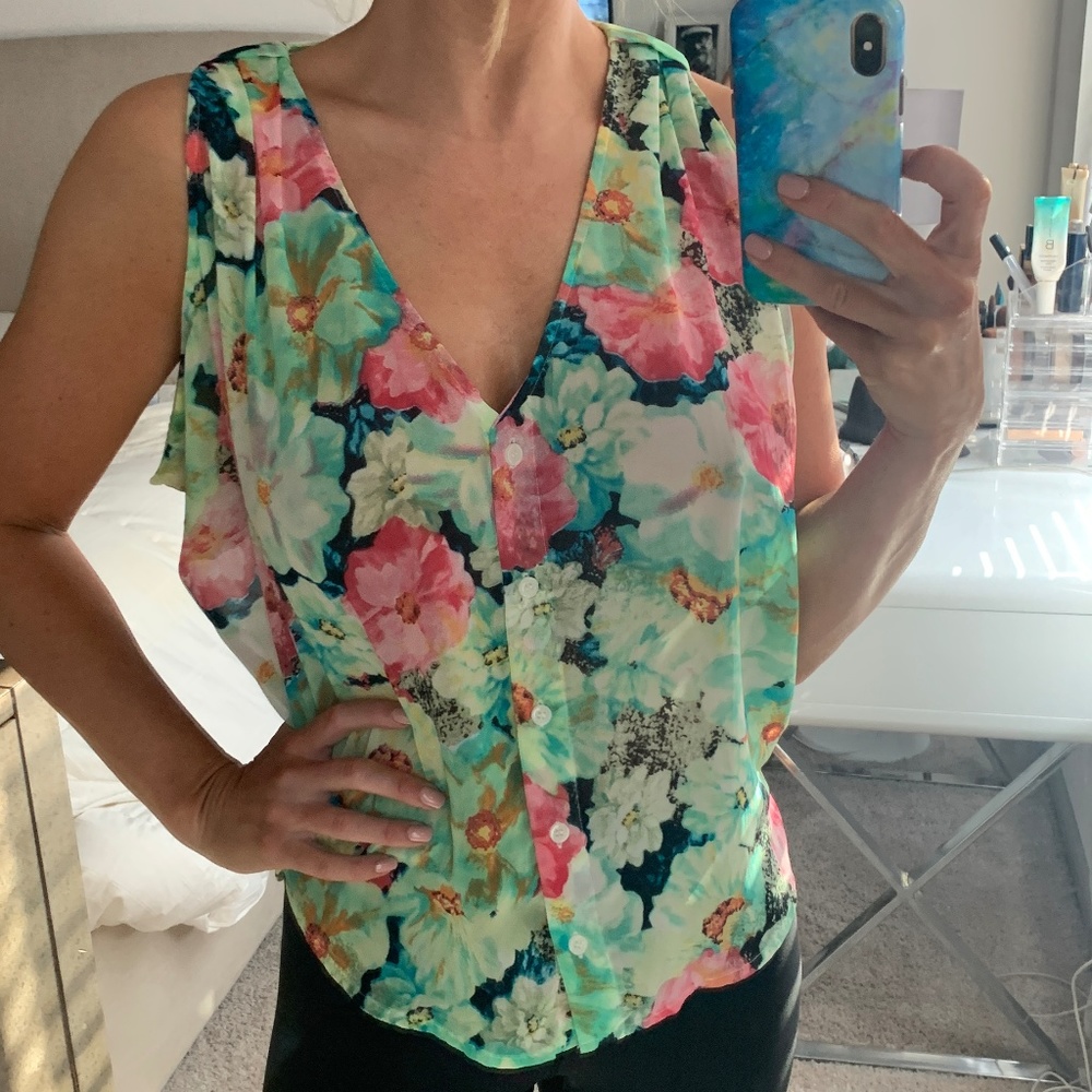 Velvet Heart floral blouse
